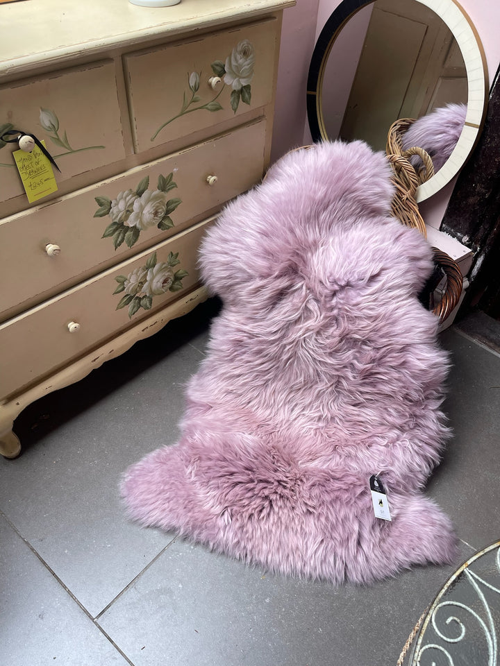 Single Sheepskin Rug - Ten Colours