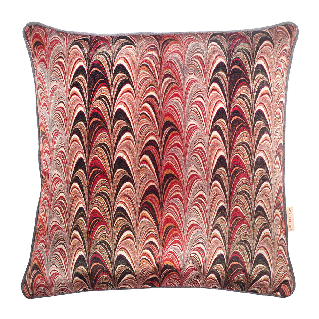 Autumn Fine Comb Square Cushion