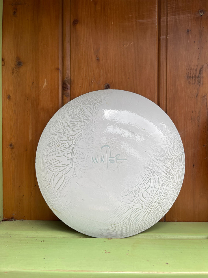 Unique Enamel Plate by Harold Edward Winter