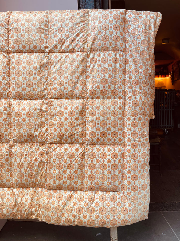 1970s Geometric Print Eiderdown