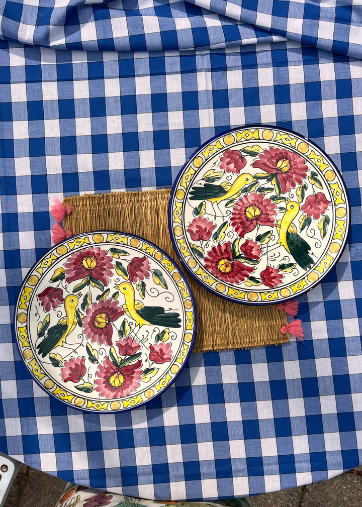 Mediterranean Yellow Bird Plate