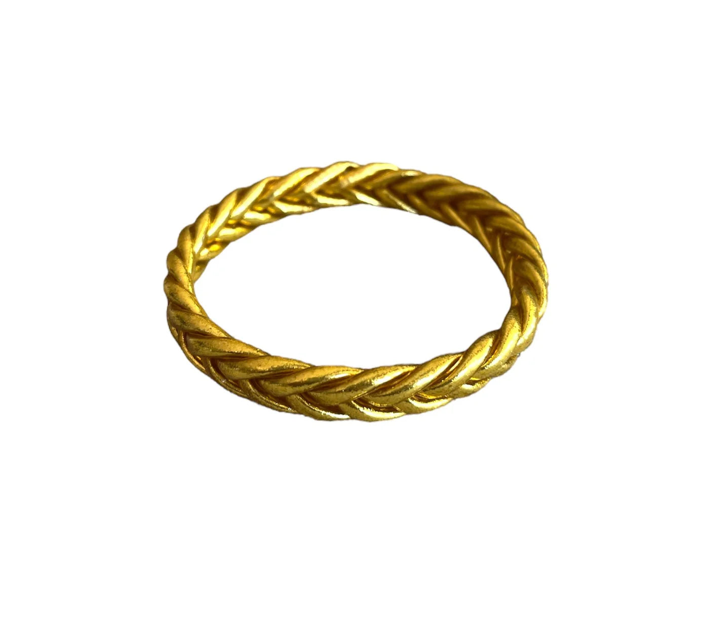 "BRAIDED BRACELET" Gold Leaf - Pippa Gold 