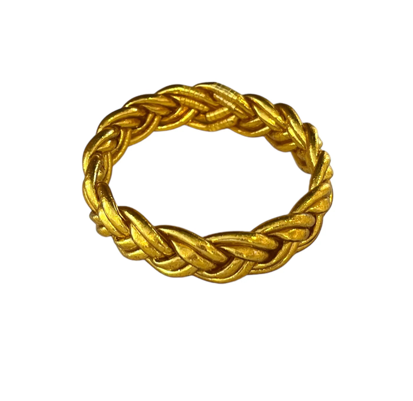 "DOUBLE BRAIDED BRACELET" Gold Leaf - Pippa Gold