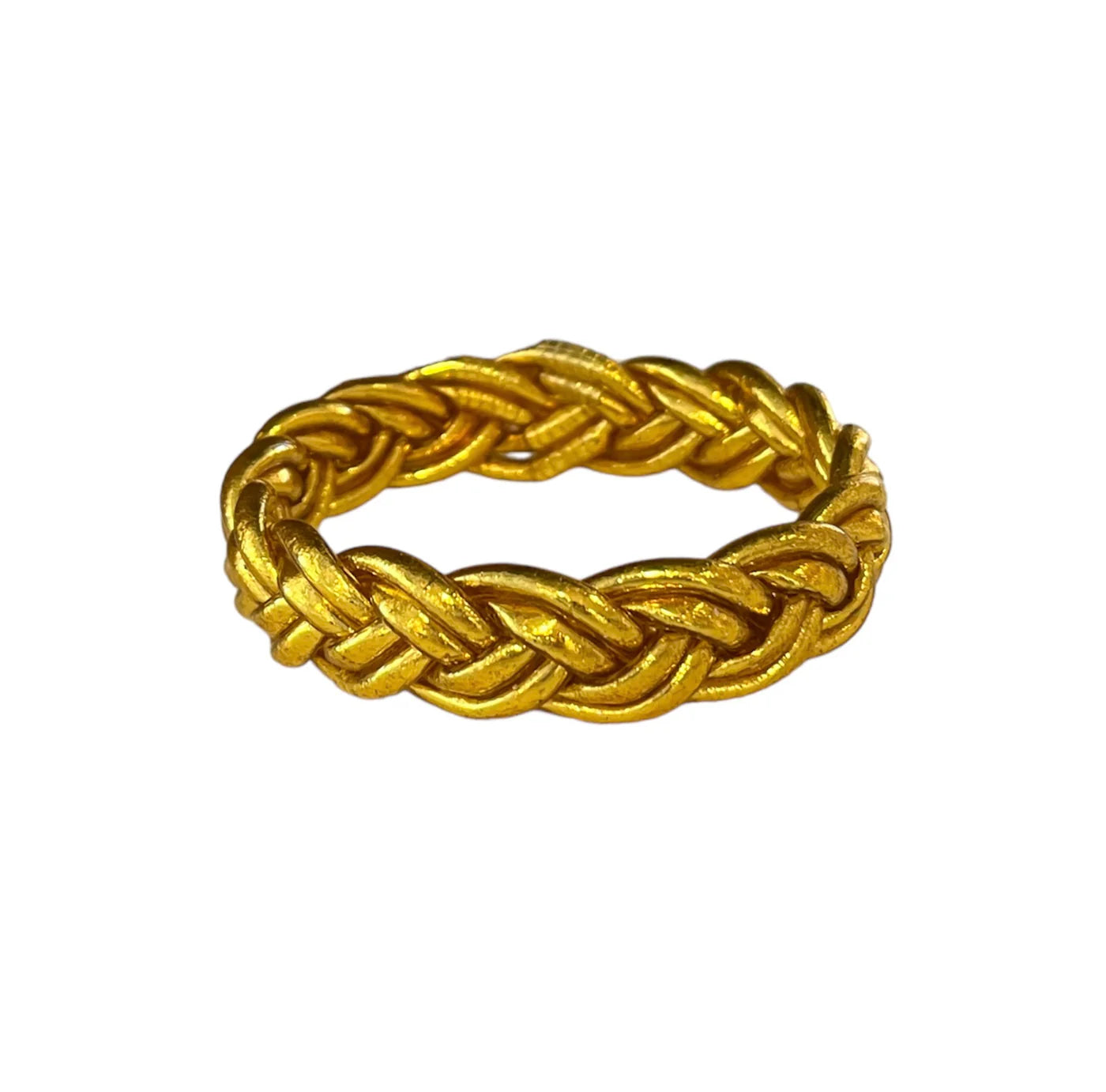 "DOUBLE BRAIDED BRACELET" Gold Leaf - Pippa Gold