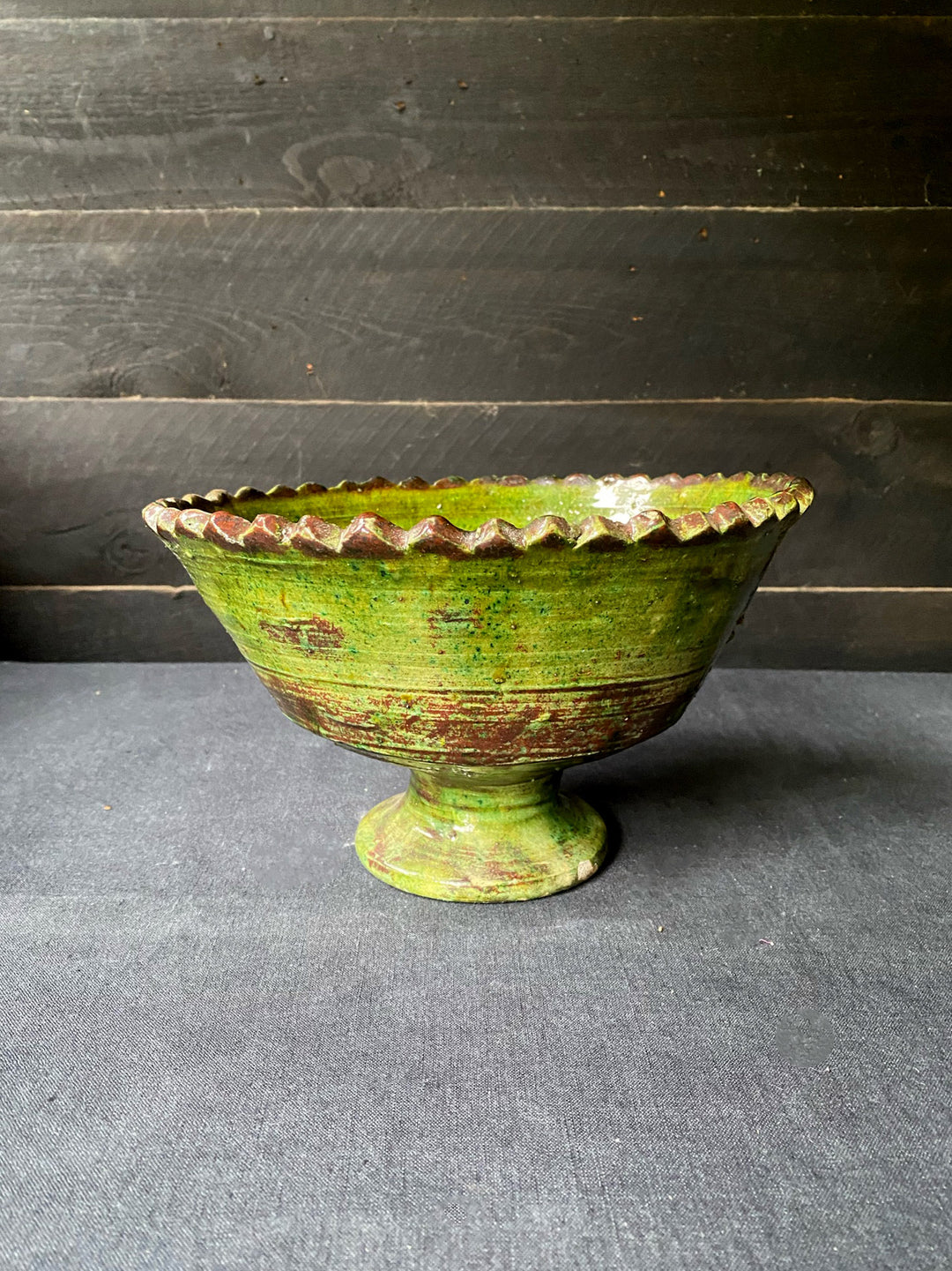 Tamegroute Pedestal Bowl