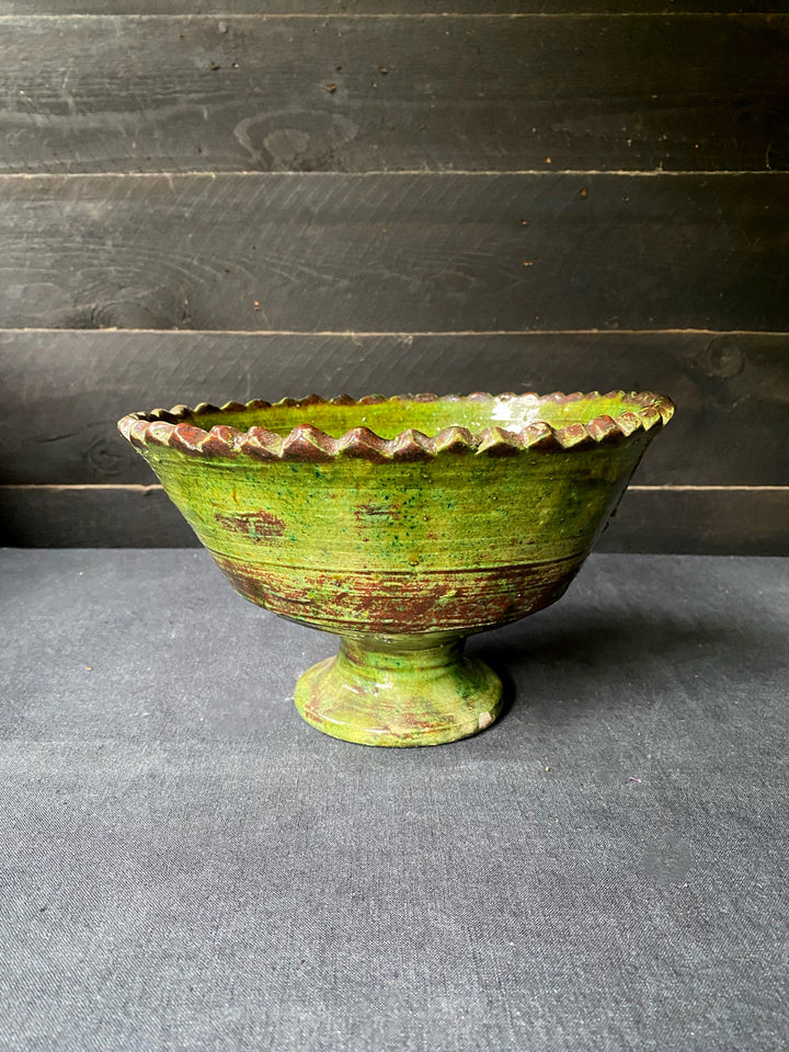 Tamegroute Pedestal Bowl