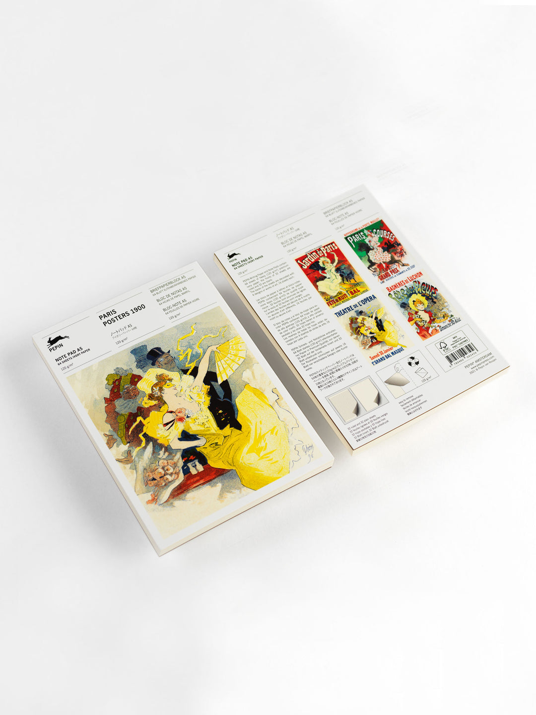 1900 Paris Posters A5 Note Pad