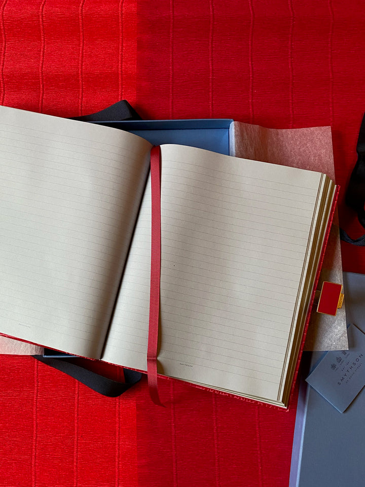 Smythson Pink Mara Portobello Notebook