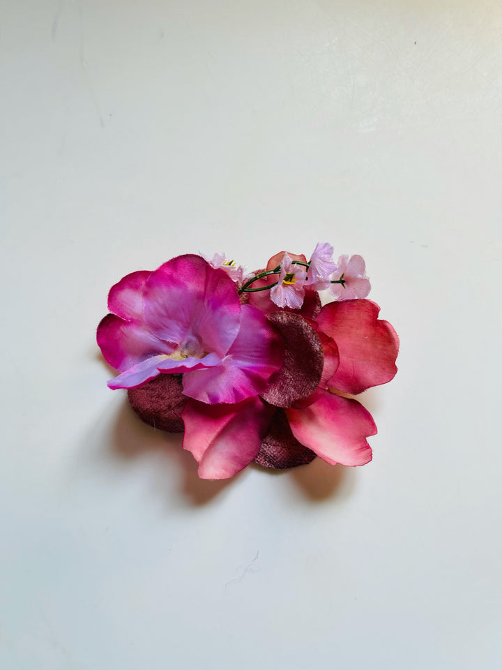 Faux Flower Hair Clips