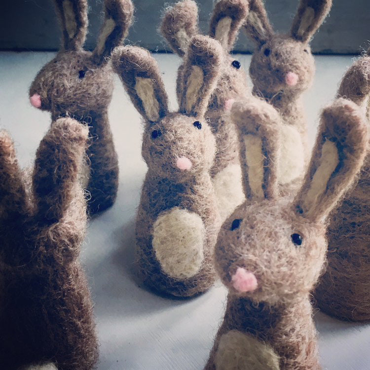 Needle-felted Bunny workshop... 6th April. 23