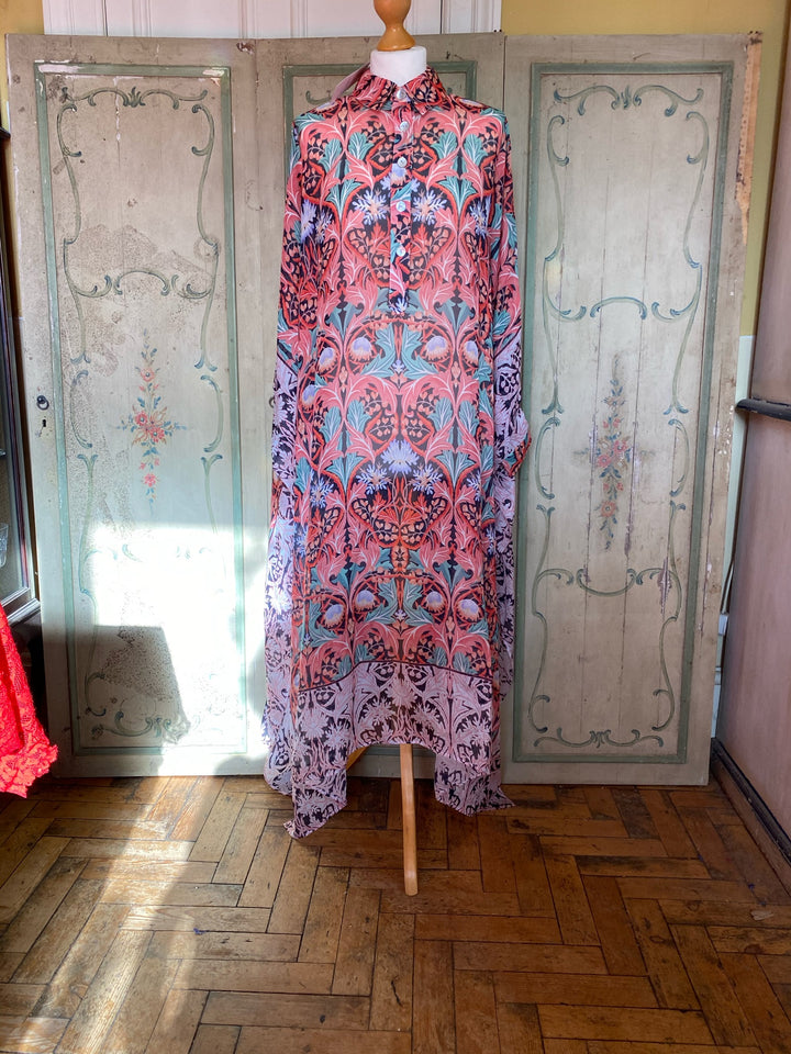 Liberty May Silk Chiffon Kaftan