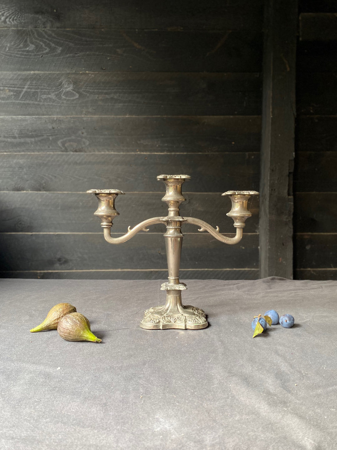 Vintage Three Tier Candelabra