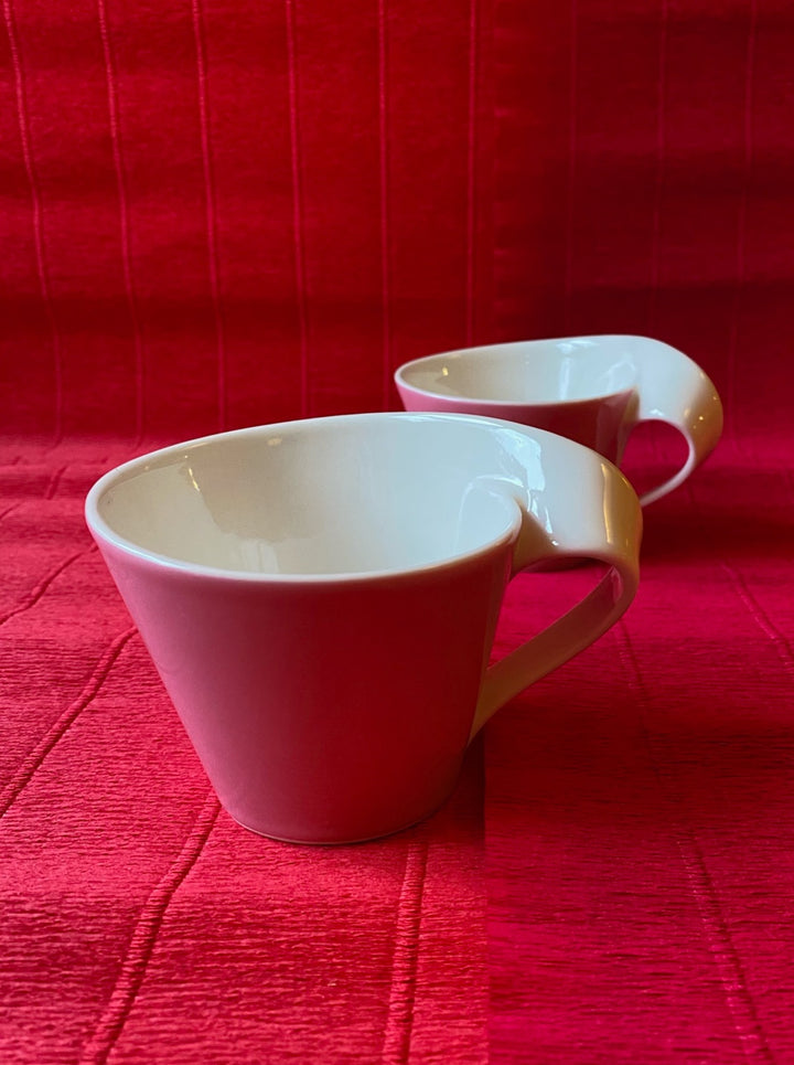 Villeroy &amp; Boch New Wave Pair of Pink Mugs