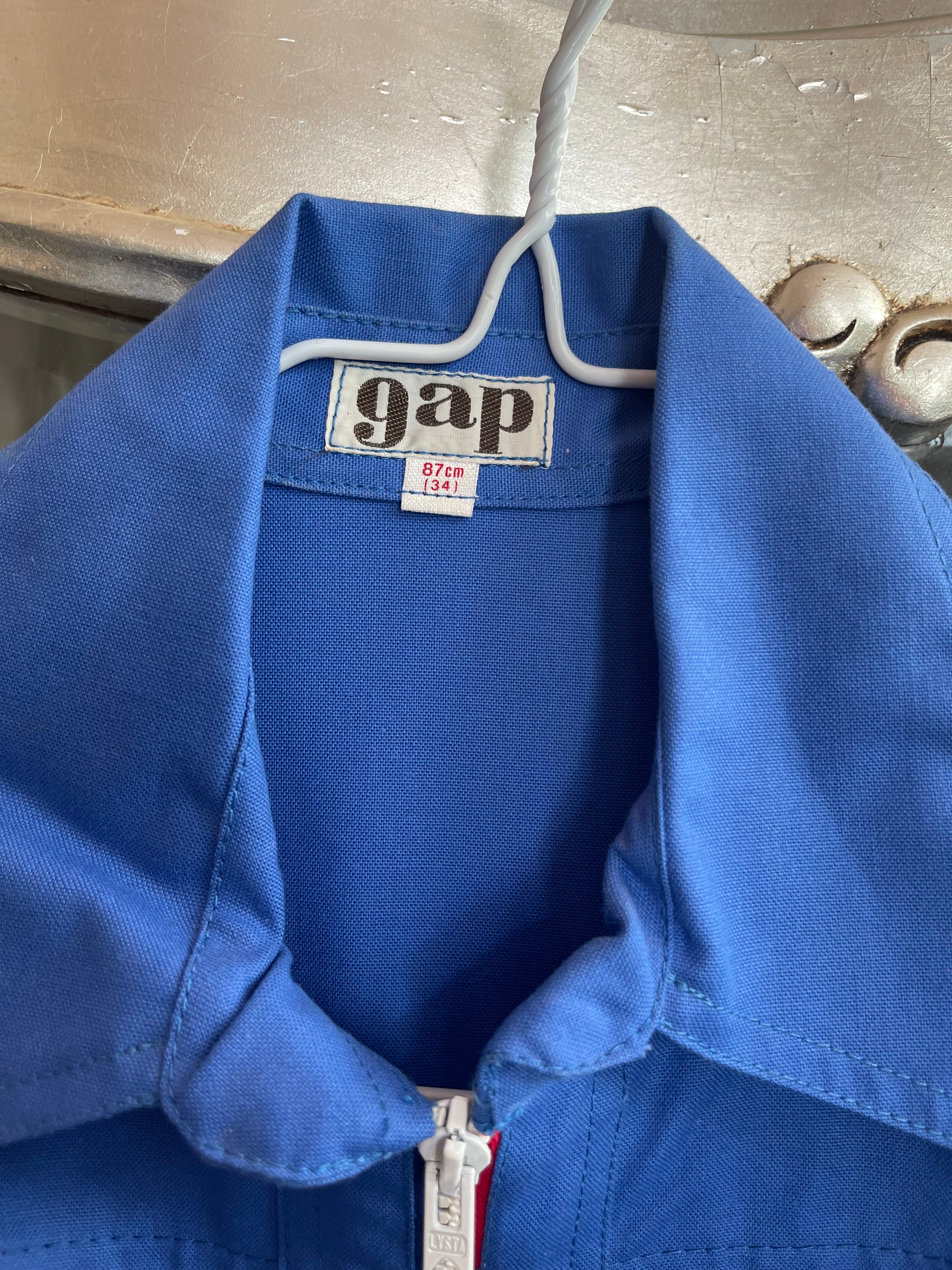 70s Gap Blue Romper Mini