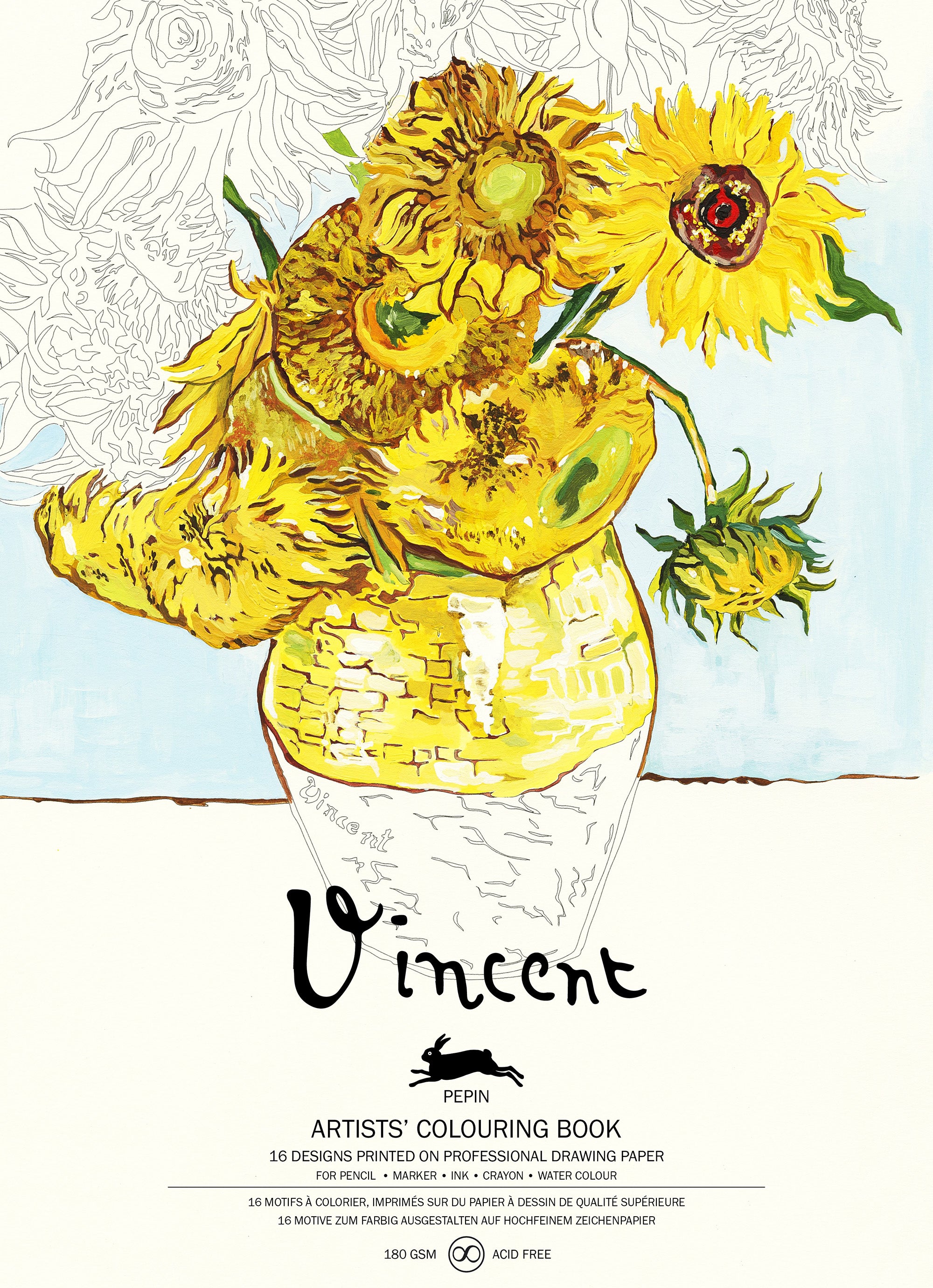 Vincent Artist's Colouring Book