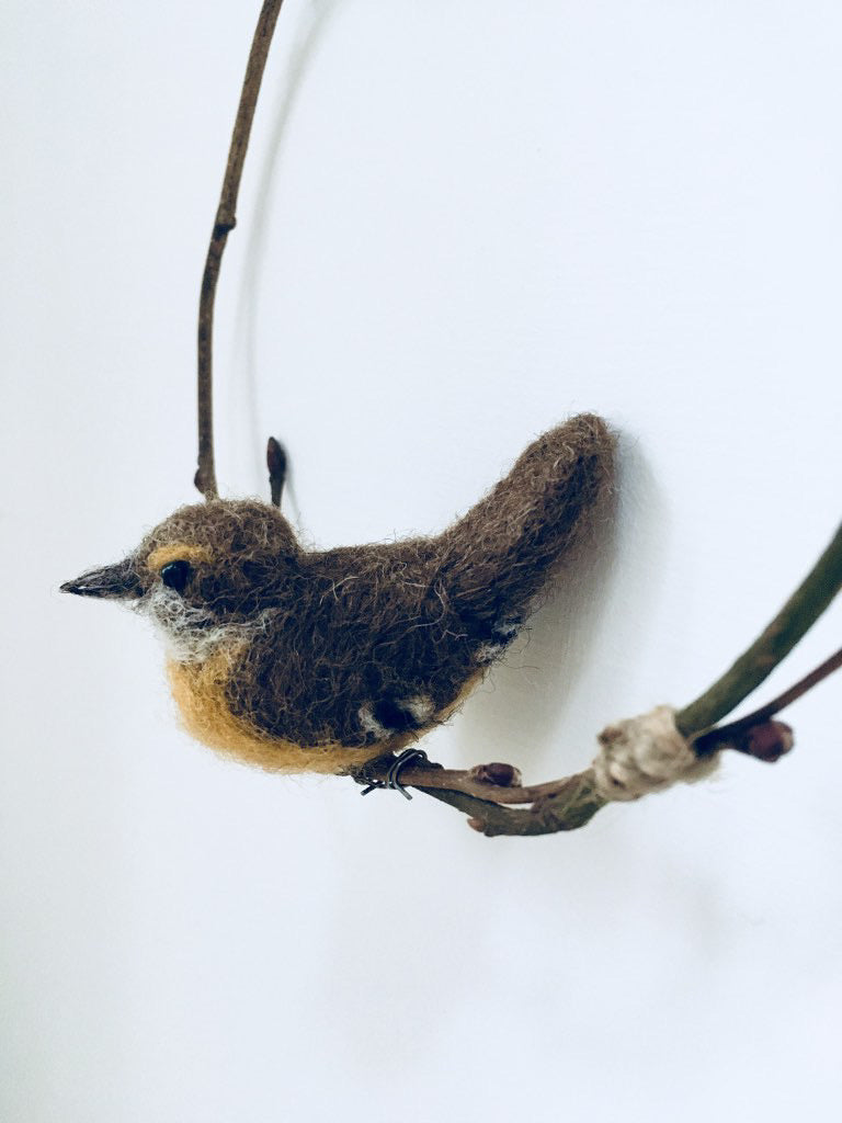 Make a needle-felted bird workshop brunch & fizz... 12th Mar. 23