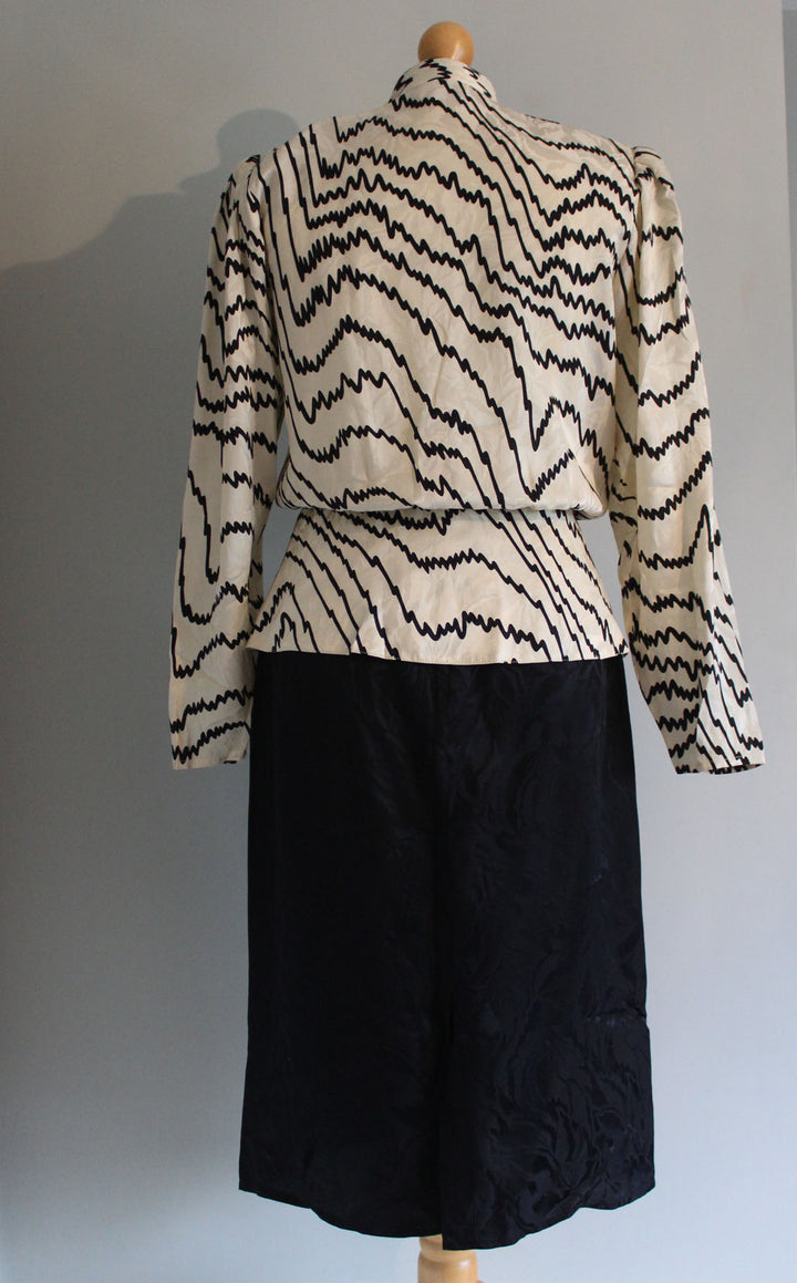Argenti Black &amp; White Two Piece