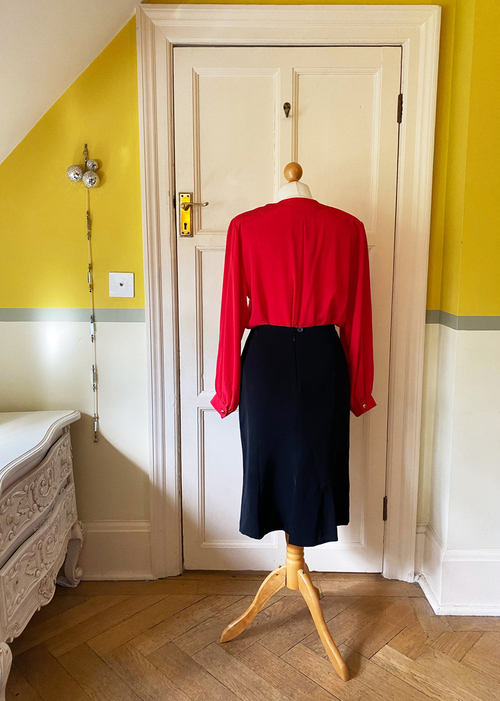 Aquascutum Vintage Red Blouse