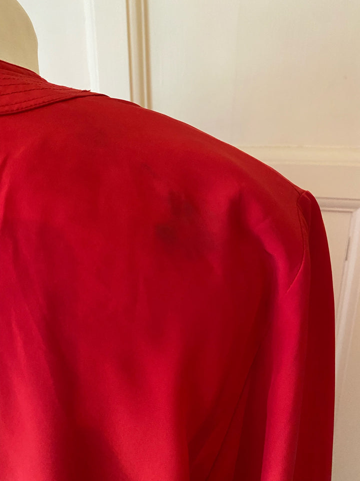 Aquascutum Vintage Red Blouse
