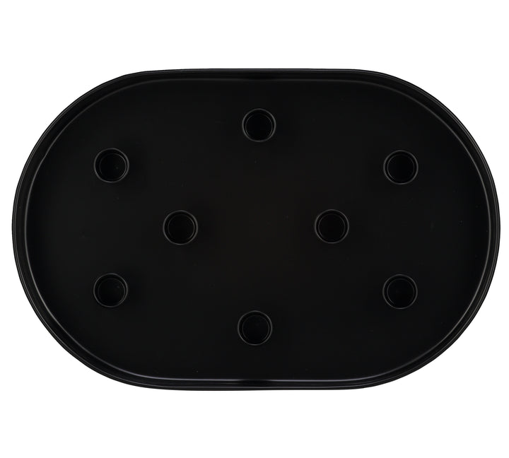 British Colour Standard Oval Metal Candle Platter