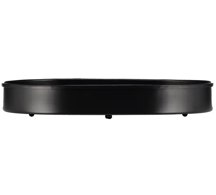 British Colour Standard Oval Metal Candle Platter