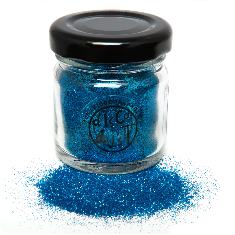 Disco Dust London Biodegradable Glitter Electric Blue