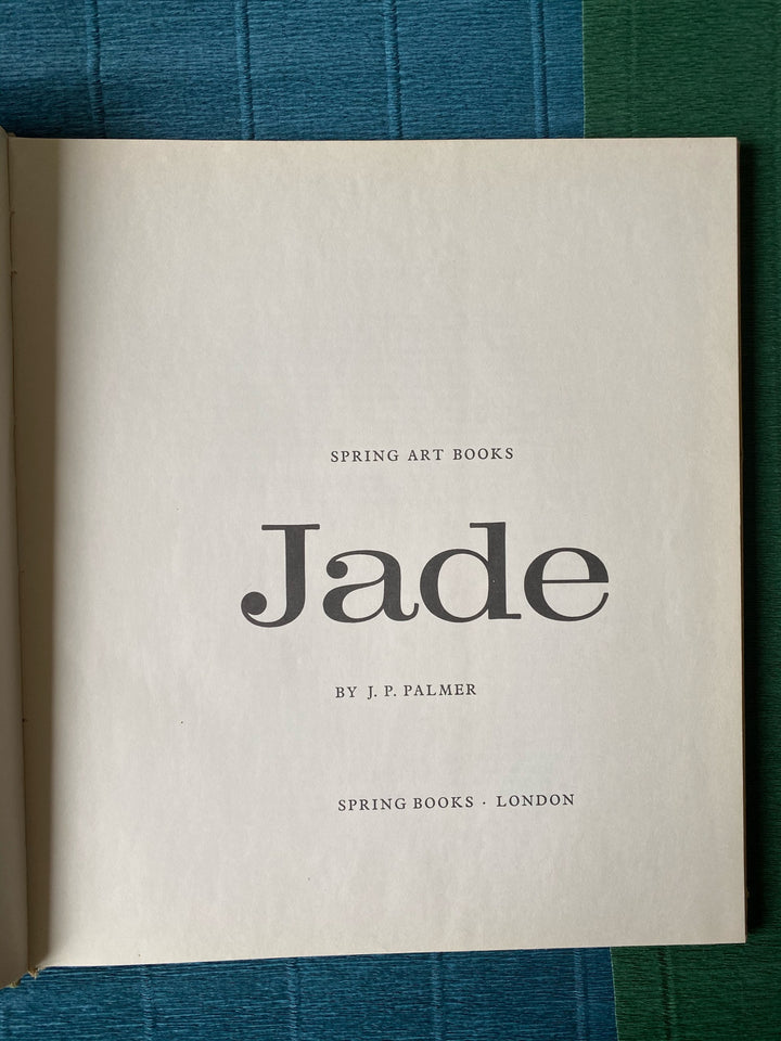 Jade Spring Art Book by J. P. Palmer