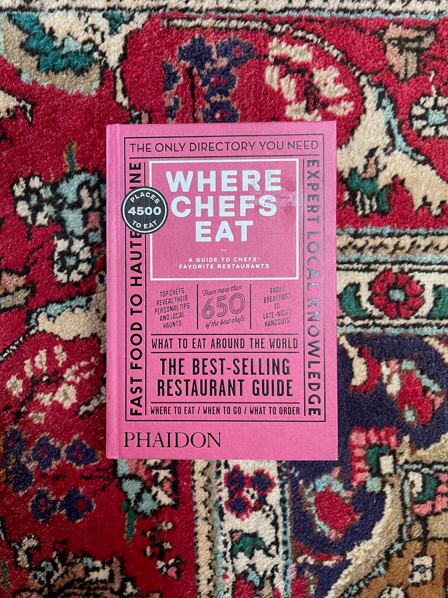 Where Chefs Eat - The Best Selling Restaurant Guide