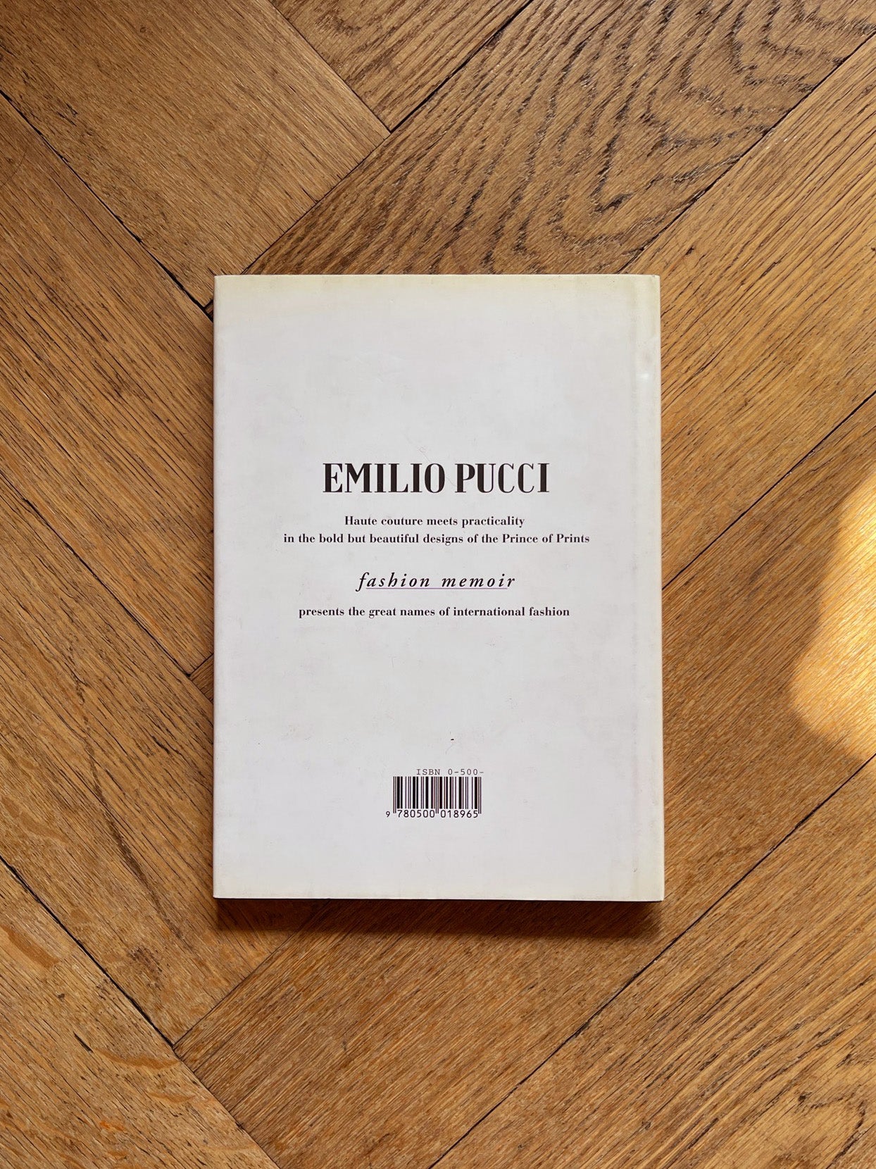  Emilio Pucci Fashion Memoir by Mariuccia Casadio