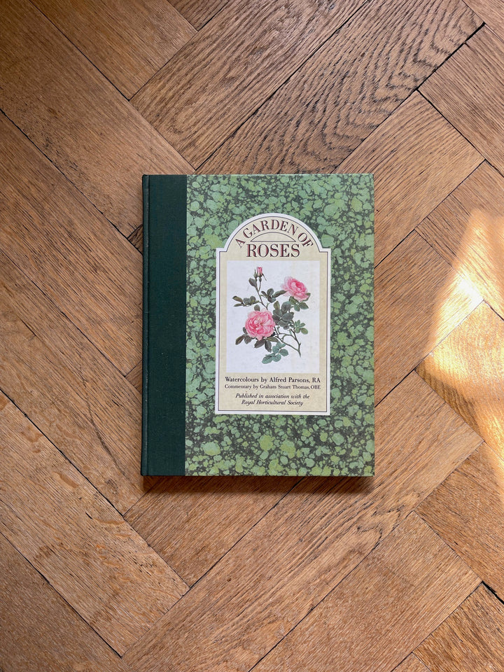 A Garden of Roses Watercolours by Alfred Parsons