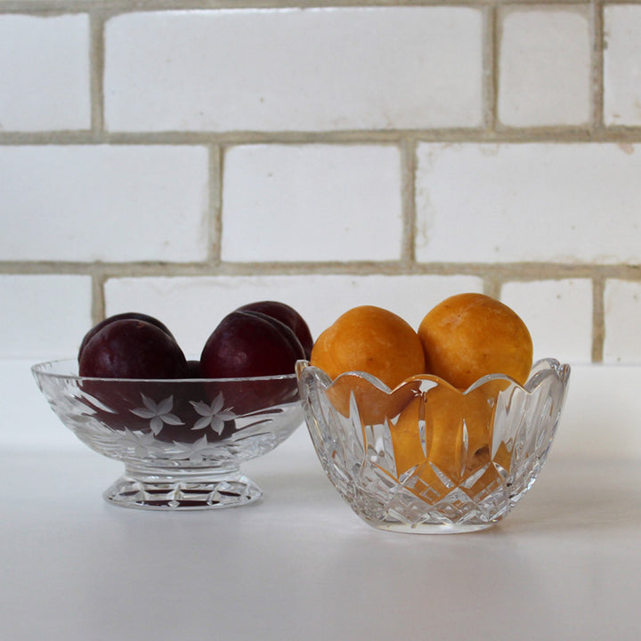 Small Bohemian Crystal Bowl
