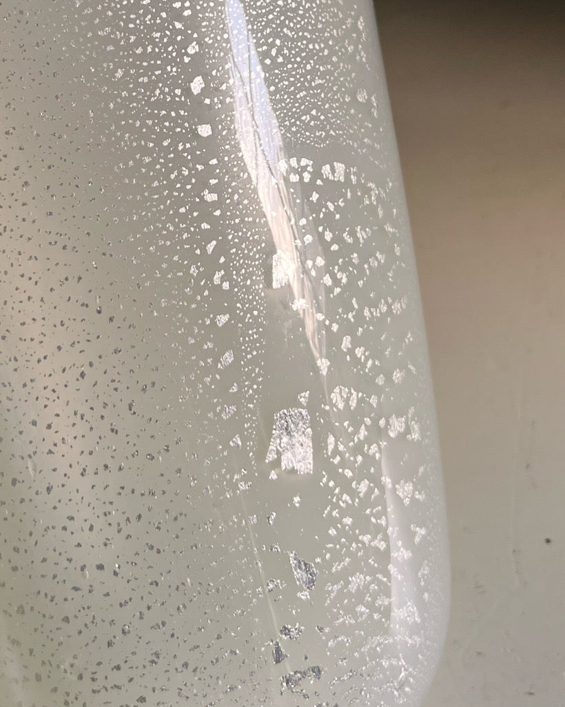 Barovier &amp; Toso Silver Leaf Vase