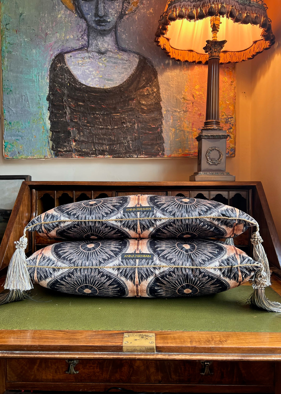 Bibana Velvet Tassel Cushion