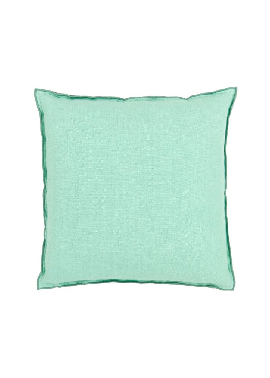 Brera Lino Thyme &amp; Jade Cushion