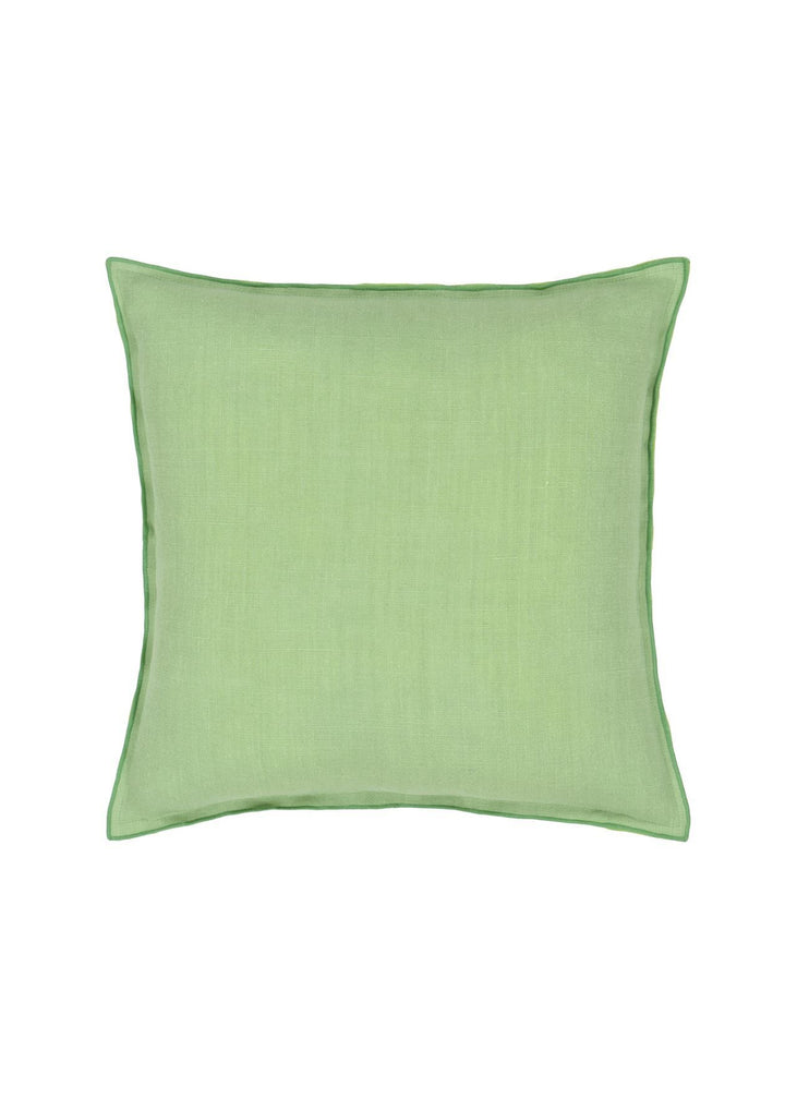 Brera Lino Verdigris &amp; Apple Cushion