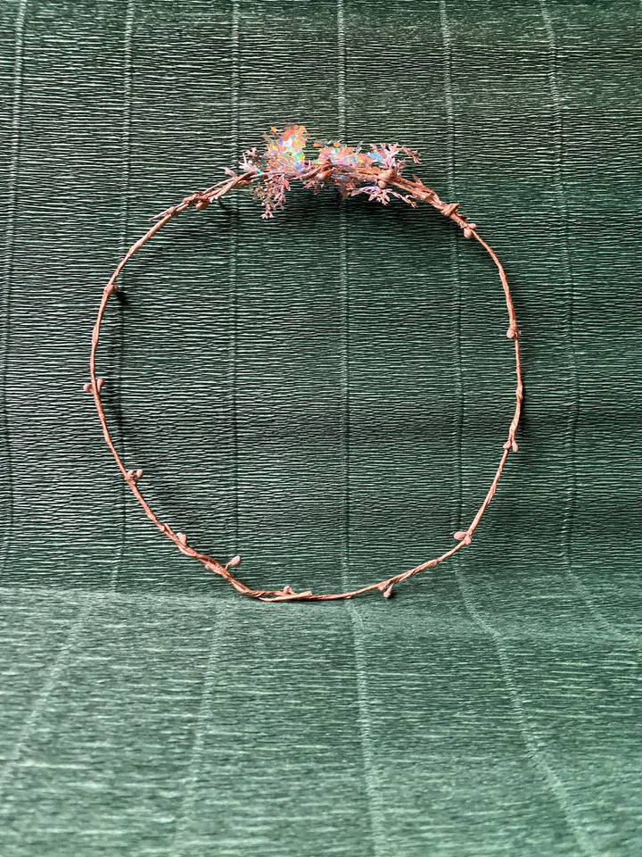 Bronze &amp; Sparkle Headband
