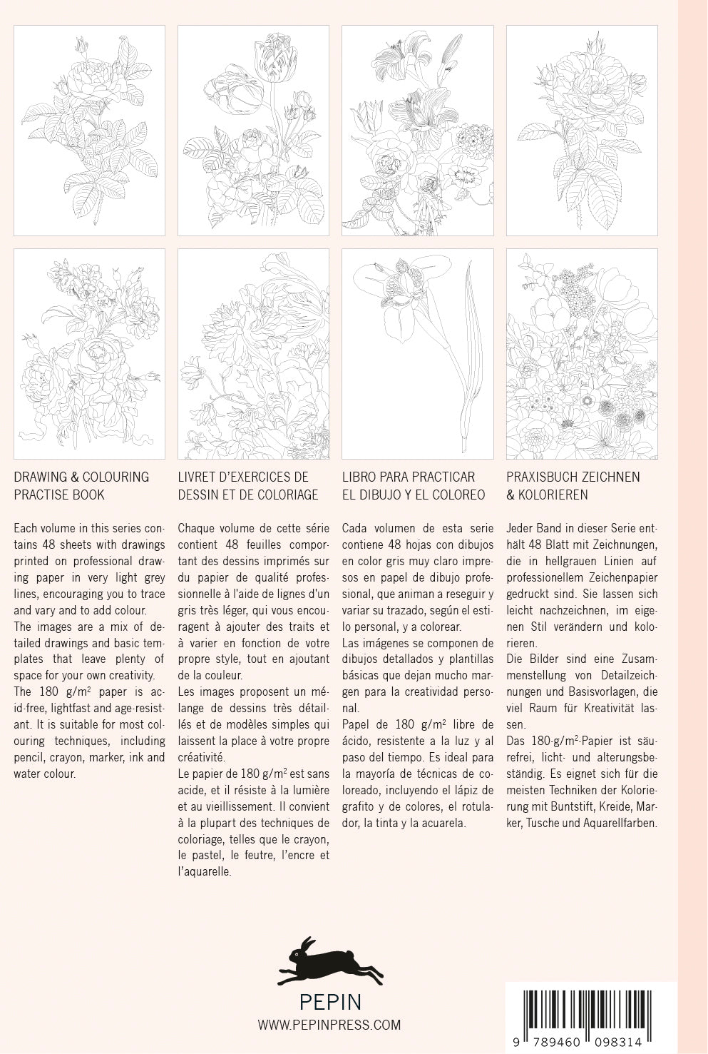 Flowers Colouring Book
