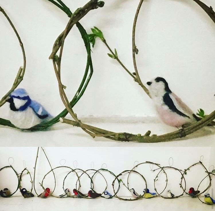 Make a needle-felted bird workshop brunch &amp; fizz... 12th Mar. 23
