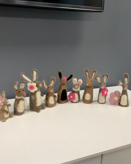 Needle-felted Bunny workshop... 6th April. 23