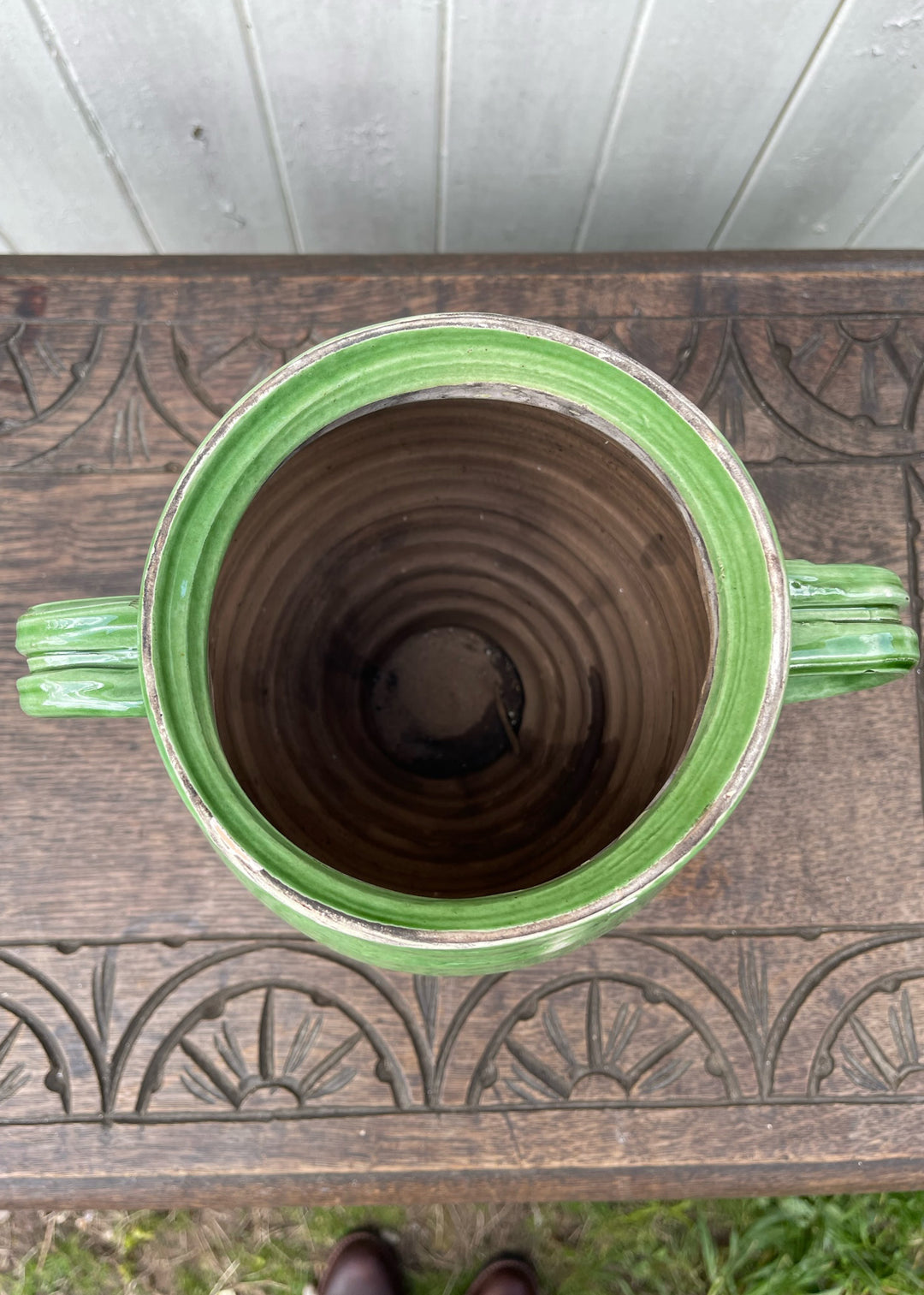 Green Confit Jar