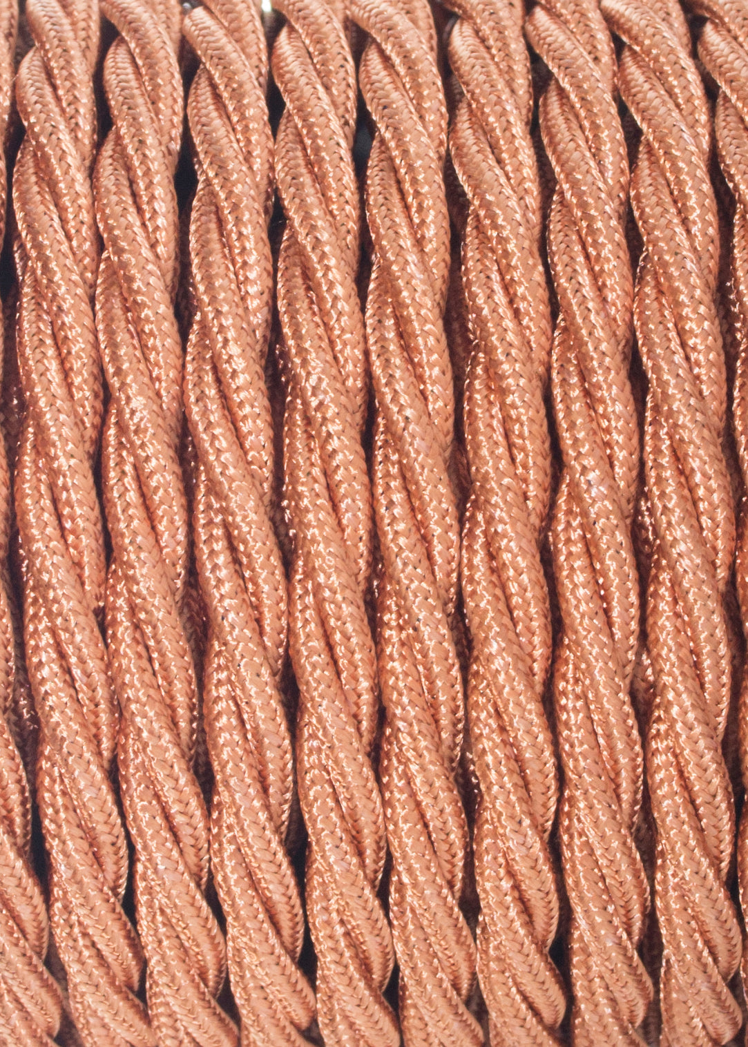 Copper - Lola's Leads Fabric Extension Cable