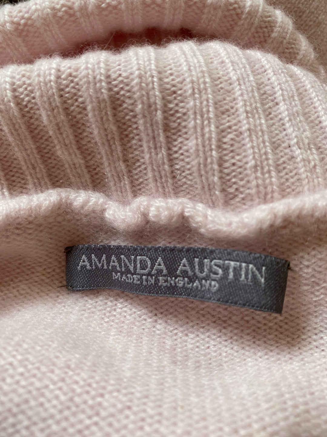 Amanda Austin Cashmere Roll Neck Jumper