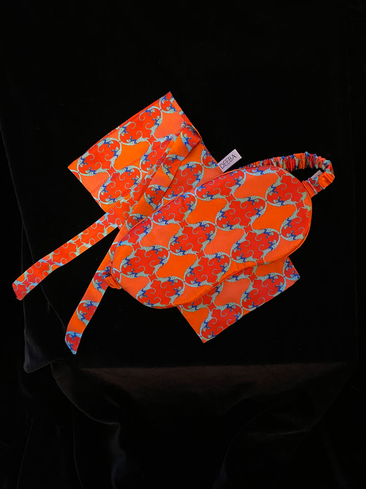 Rita Eye Mask with Bag - Vegan Silk