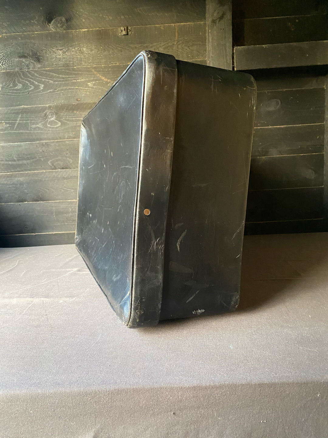 Vintage Medium Harrods Leather Suitcase