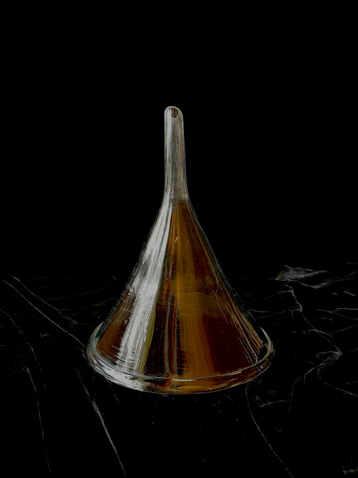 Edwardian Glass Wine Funnel