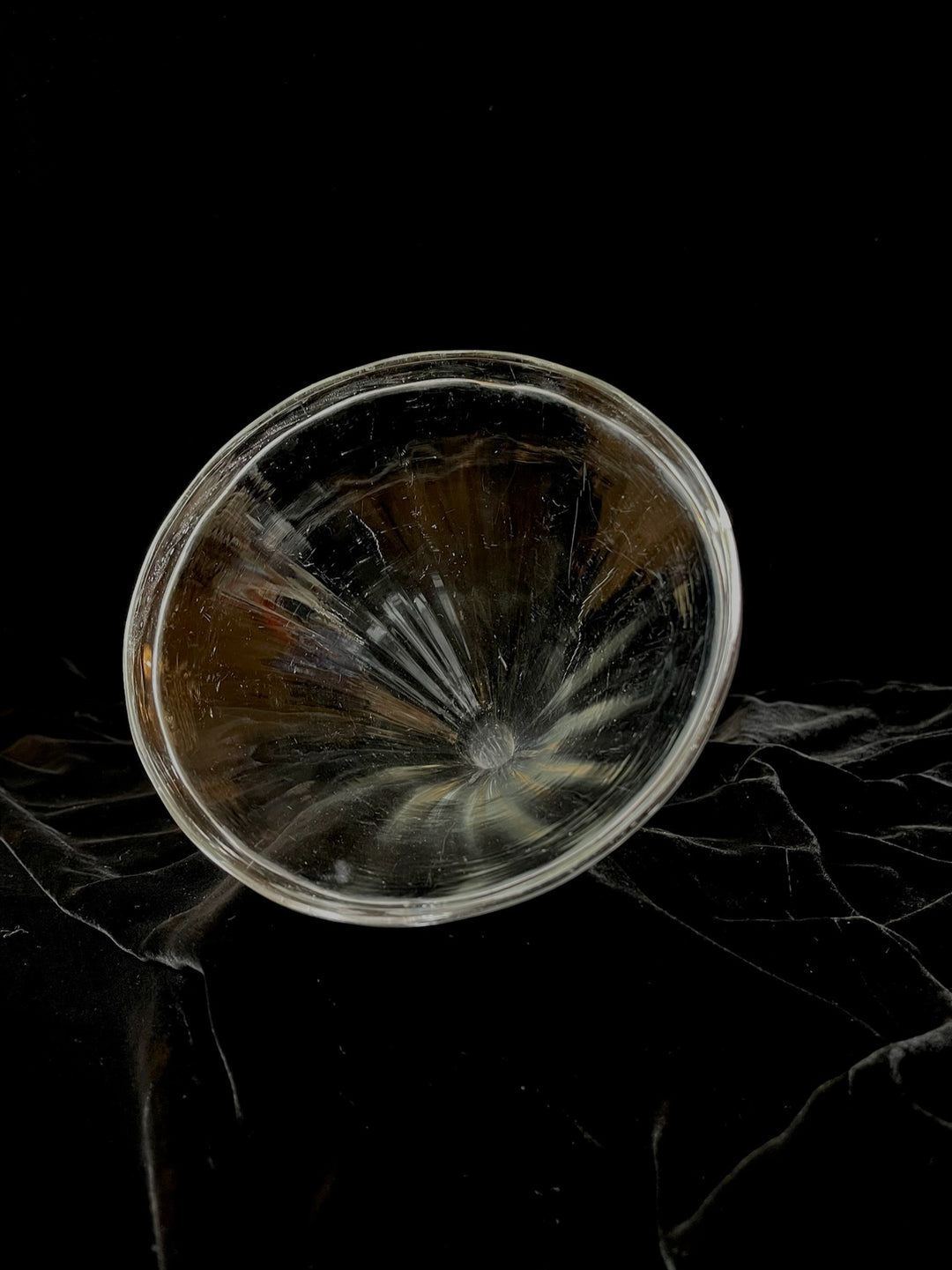 Edwardian Glass Wine Funnel