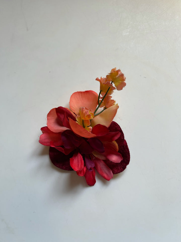 Faux Flower Hair Clips