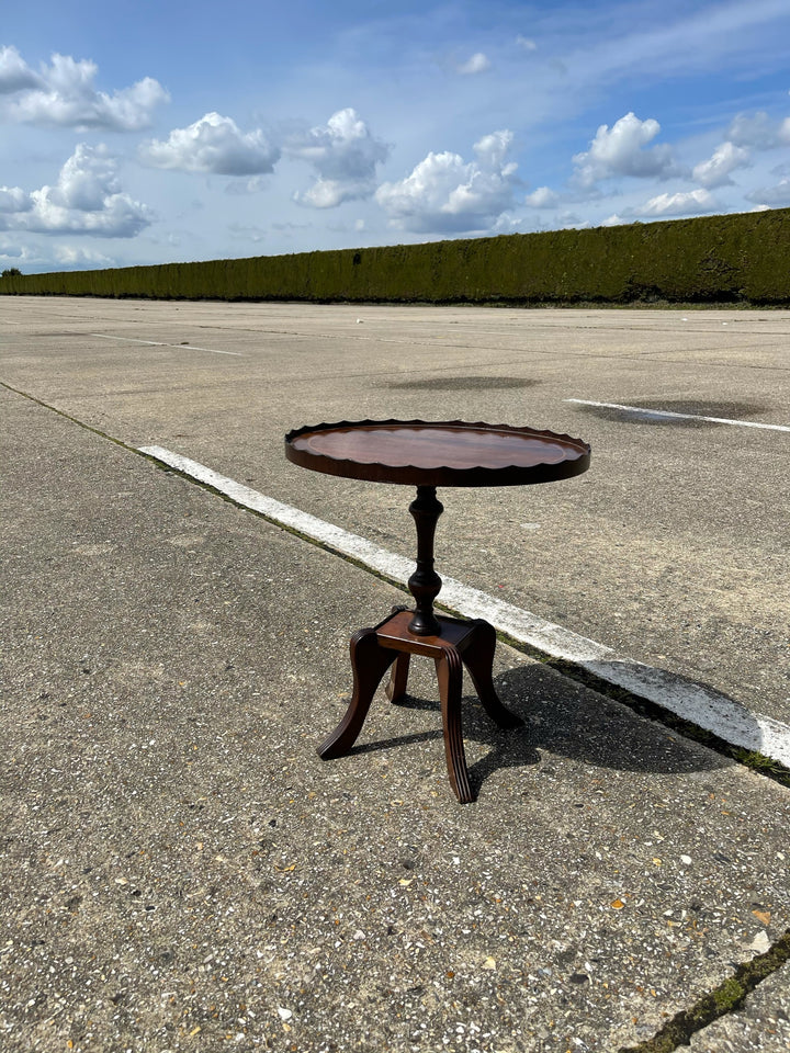 Scalloped Edged Side Table