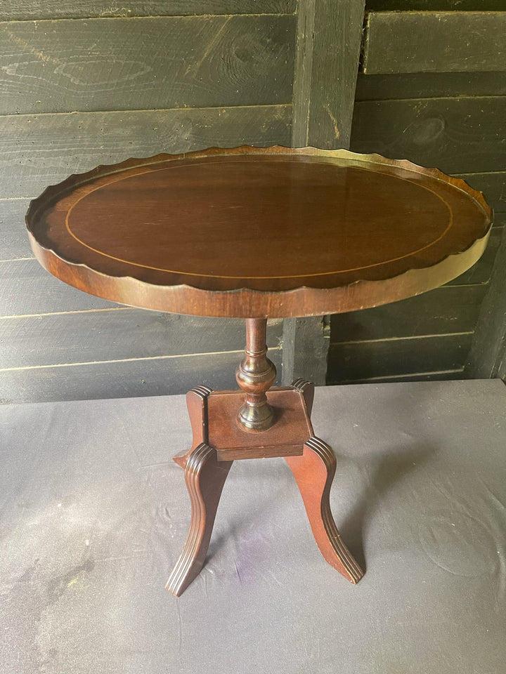 Scalloped Edged Side Table