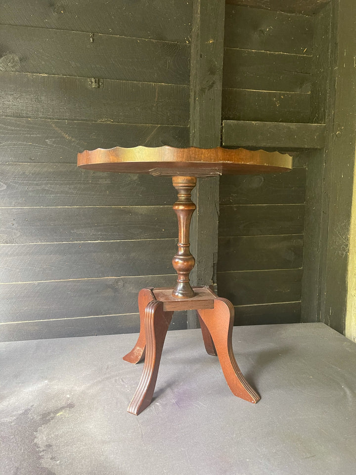 Scalloped Edged Side Table